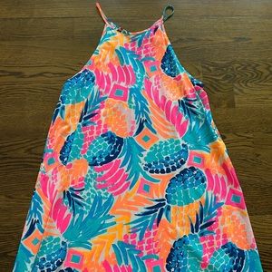 Vintage Lilly Pulitzer Pineapple Tassel Dress!